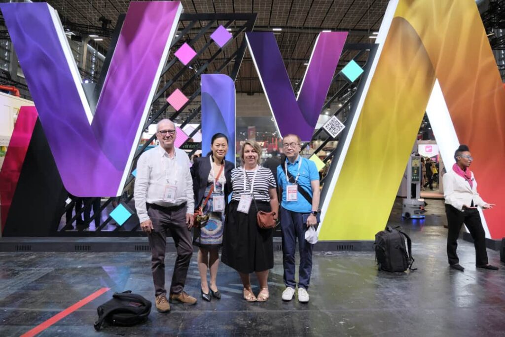 The Sineora team at VivaTech 2022